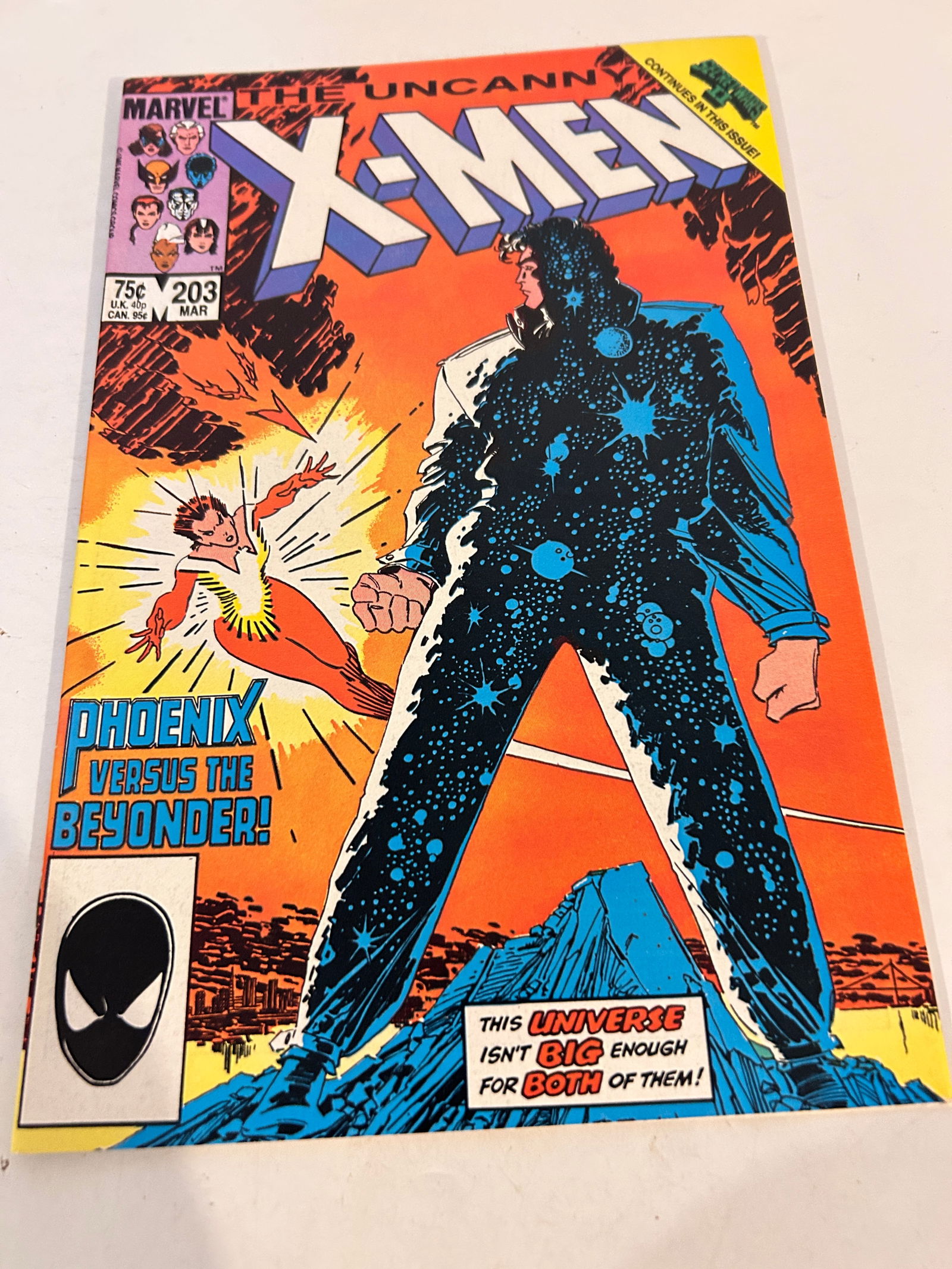 Vintage Comic Book X-Men # 203 (1 of 2)