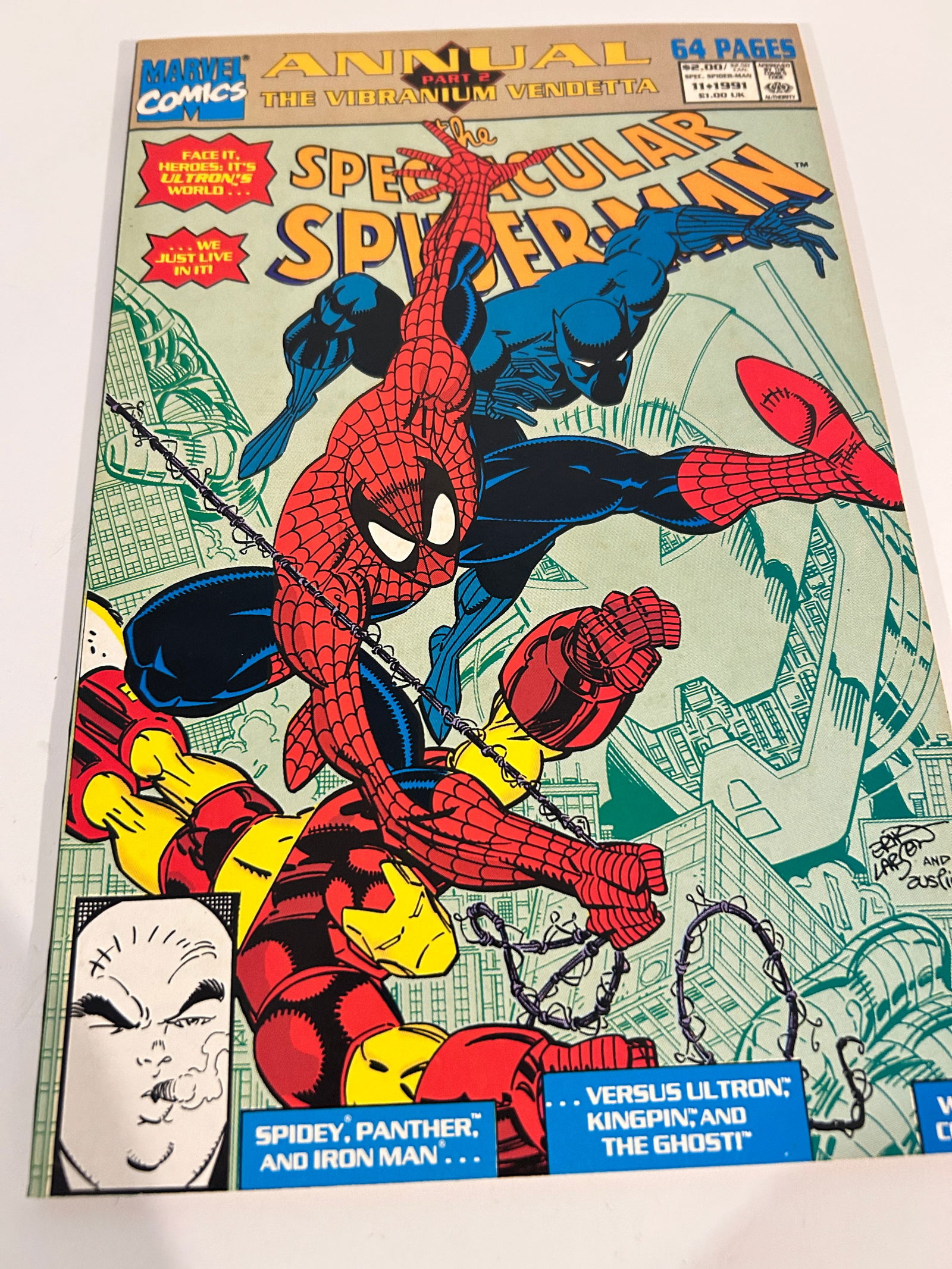 Vintage Comic Book the Spectacular Spider-MAN Annual # 11 (1 of 2)