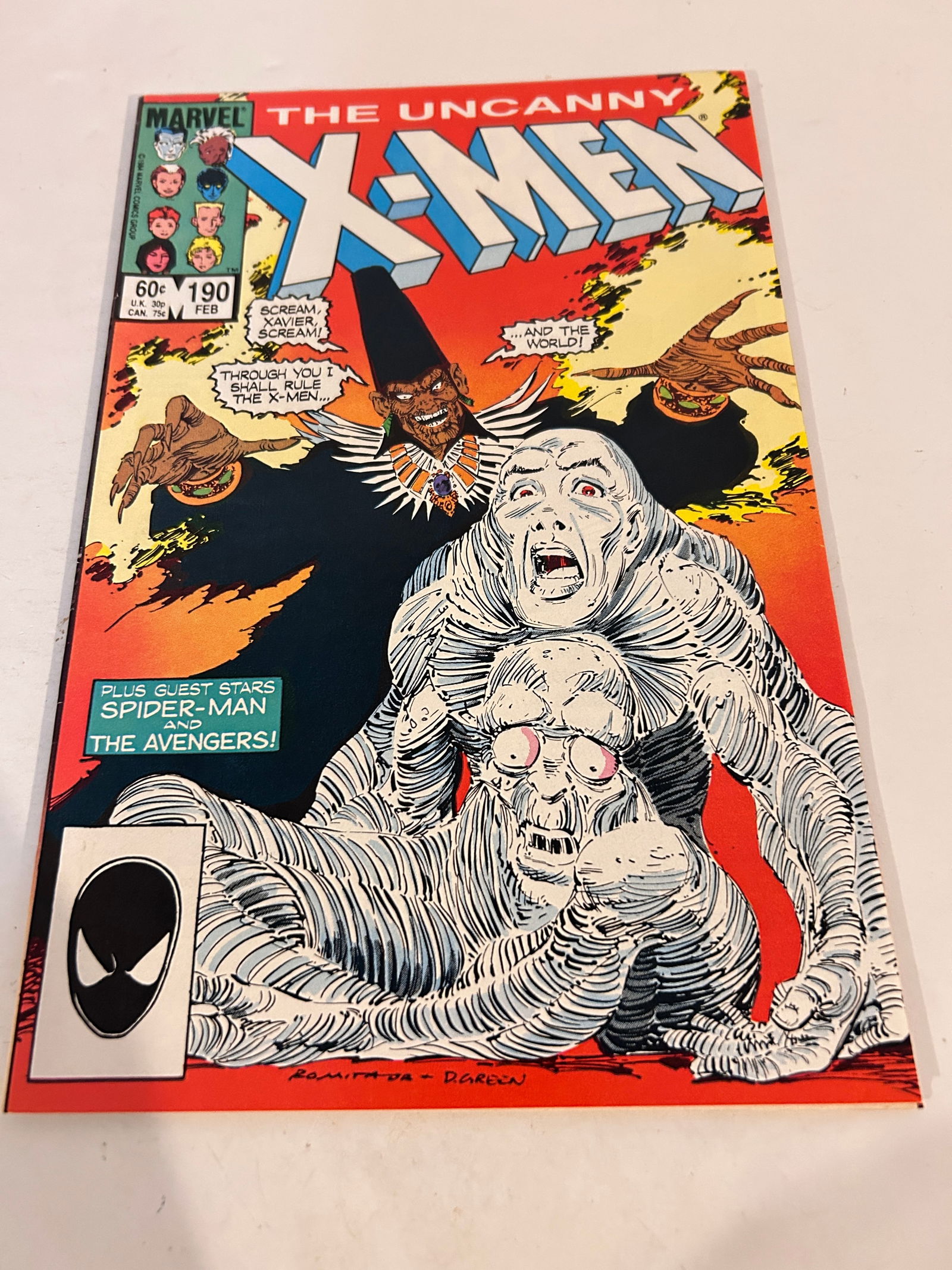 Vintage Comic Book X-Men # 190 (1 of 2)