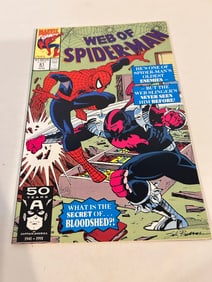 Vintage Comic Book Web of Spider-man # 81