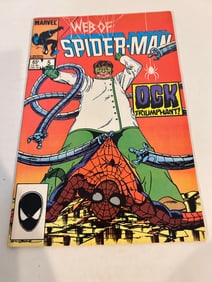 Vintage Comic Book Web of Spider-man # 5