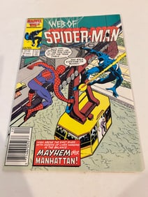 Vintage Comic Book Web of Spider-man # 21