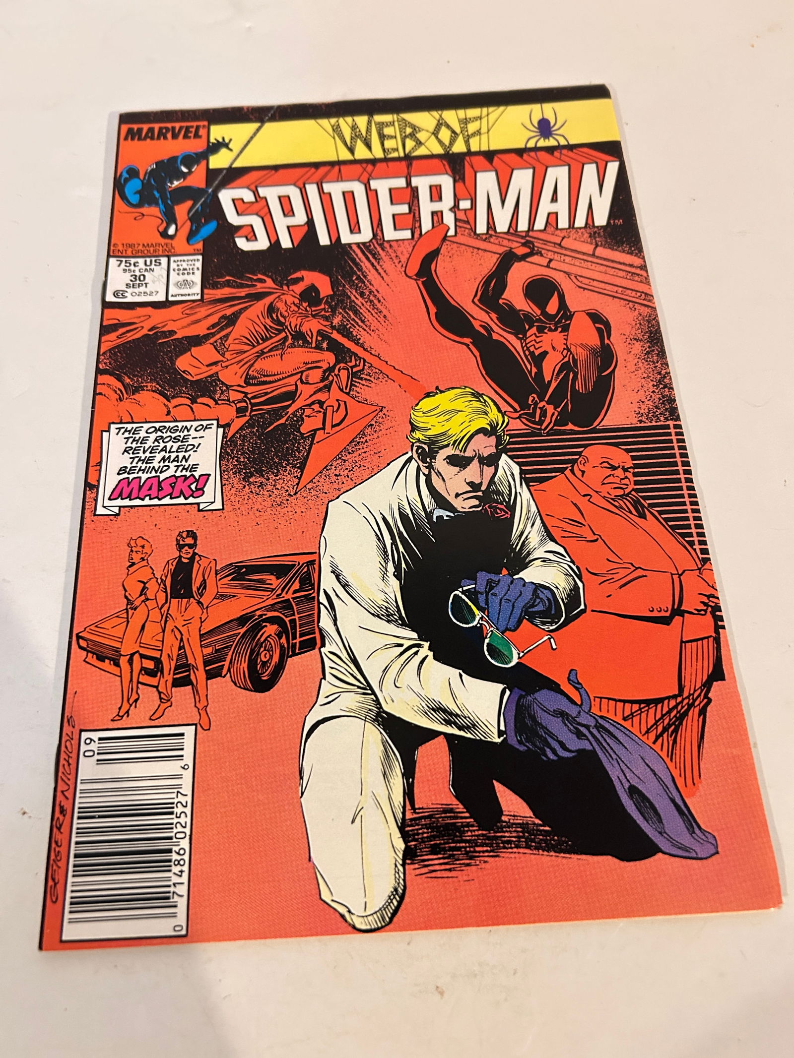 Vintage Comic Book Web of Spider-man # 30 (1 of 2)