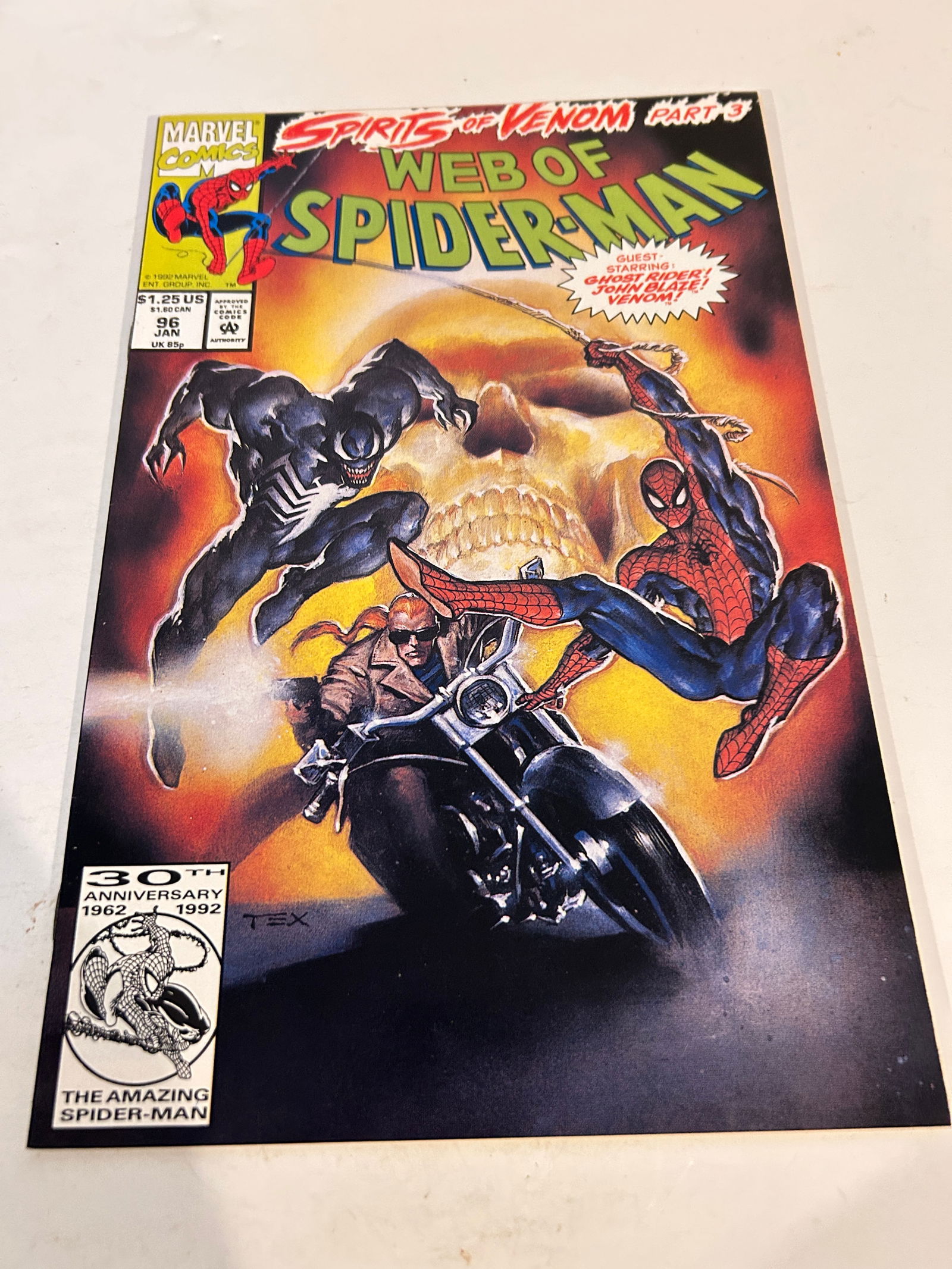 Vintage Comic Book Web of Spider-man # 96: Vintage Comic Book Web of Spider-man # 96 Please view all photos as they are part of the description and condition of this Item, Feel free to contact me with questions or picture requests! Used Item A