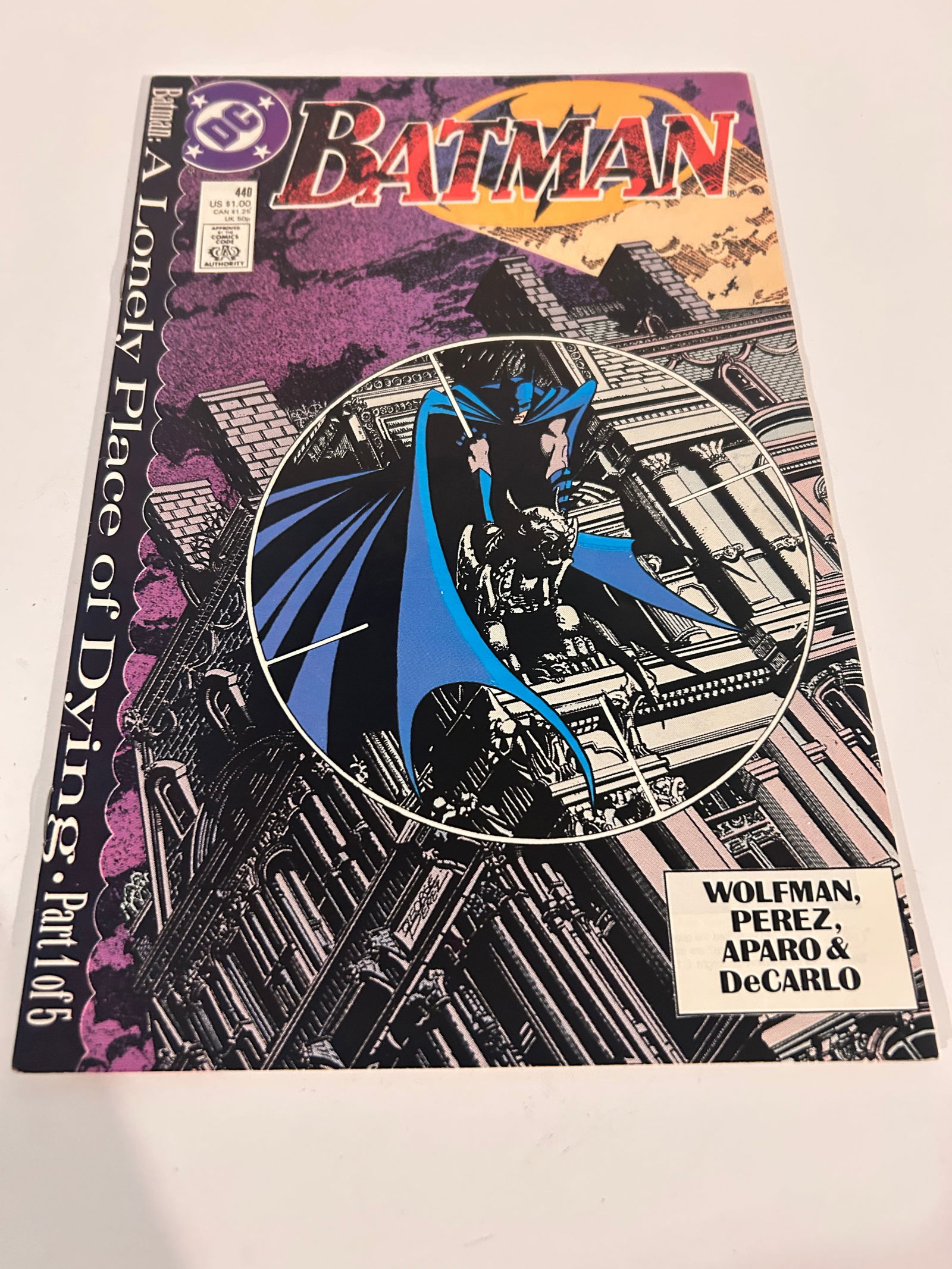 Vintage Comic Book Batman # 440 (1 of 2)