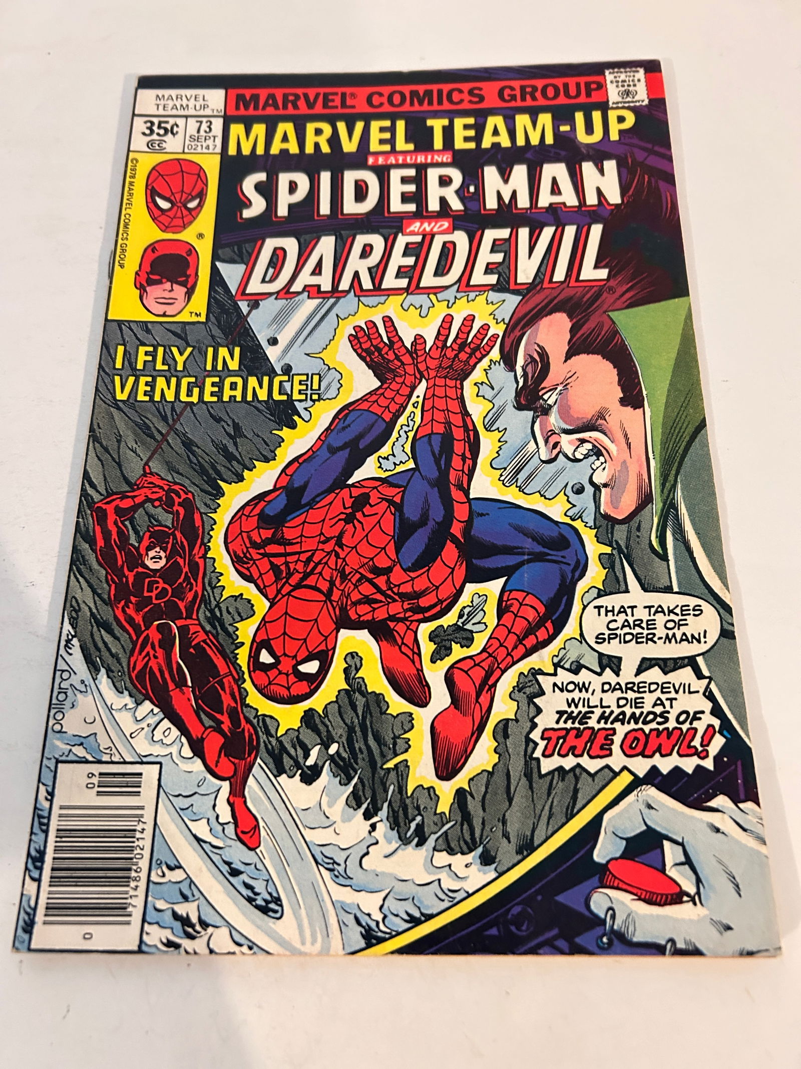 Vintage Comic Book Marvel Team-Up # 73 (1 of 2)