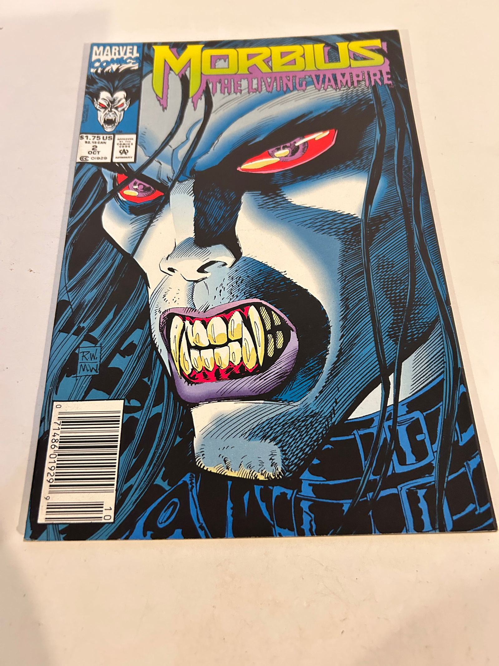 Vintage Comic Book Morbius # 2: Vintage Comic Book Morbius # 2 Please view all photos as they are part of the description and condition of this Item, Feel free to contact me with questions or picture requests! Used Item AS IS