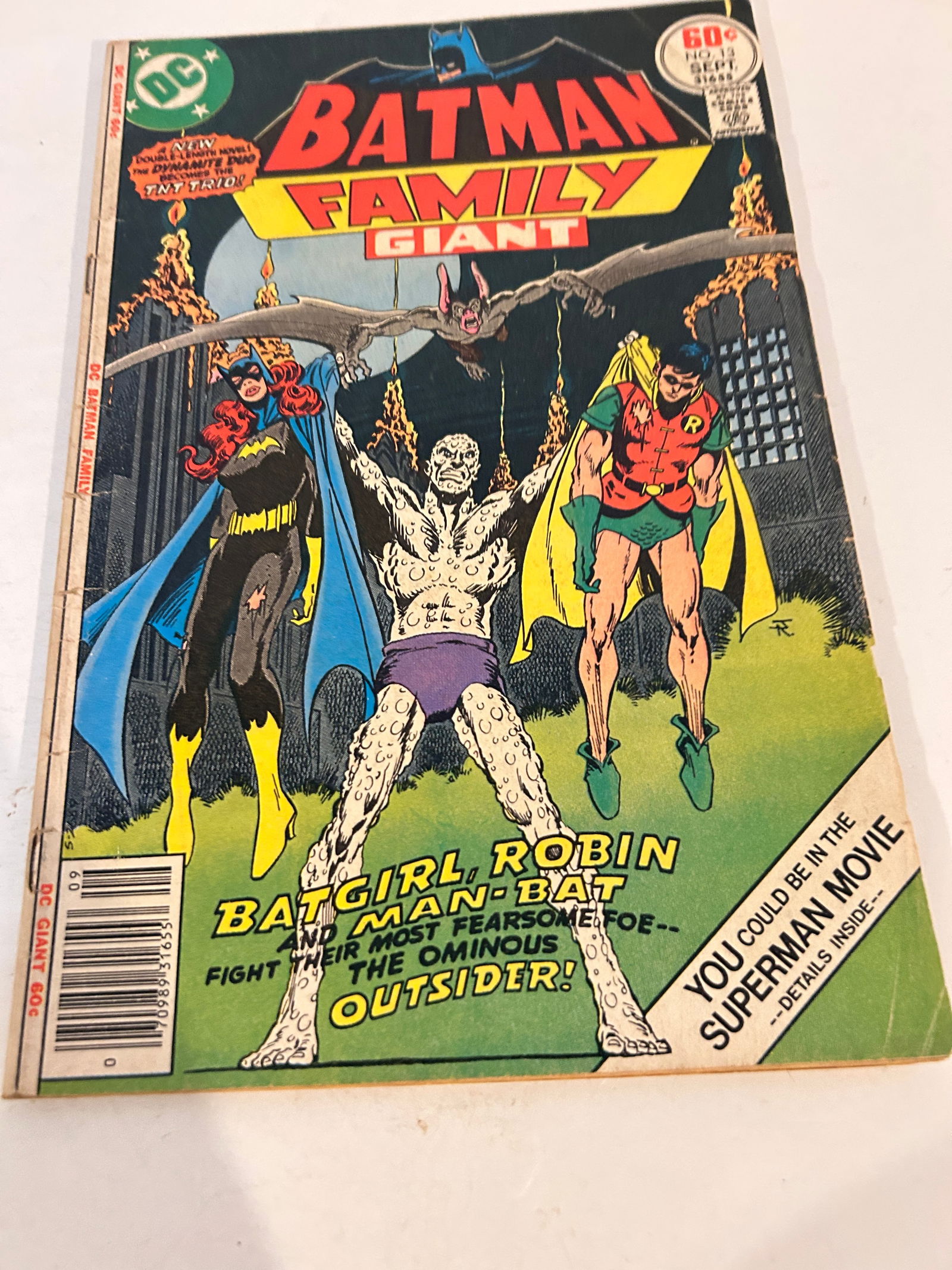 Vintage Comic Book Batman Family Giant # 13 (1 of 2)