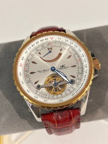 Adee Kaye Beverly Hills Men’s Chronograph 35 Jewels Watch Like New