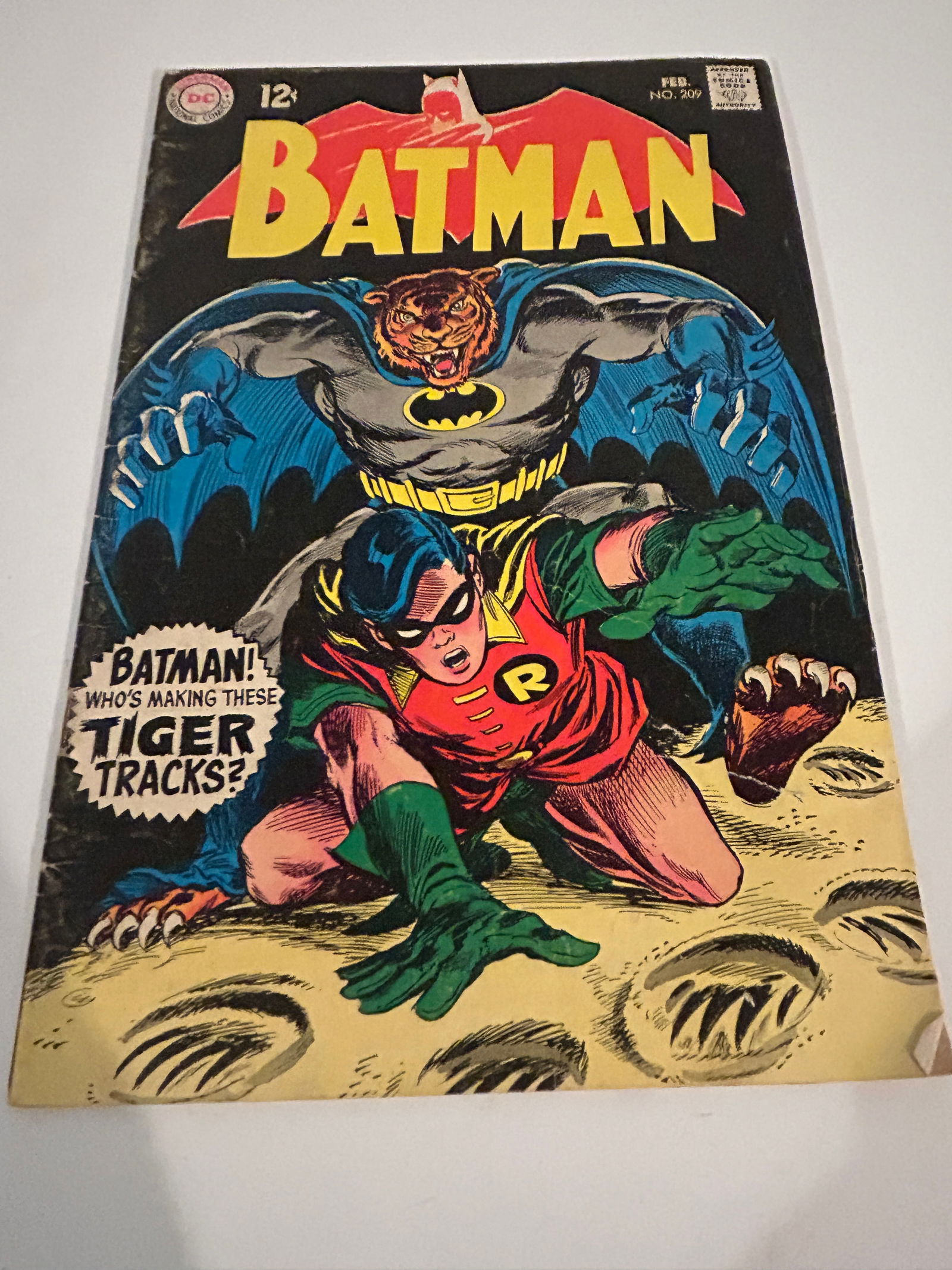 Vintage Comic Book Bat Man # 209 (1 of 2)