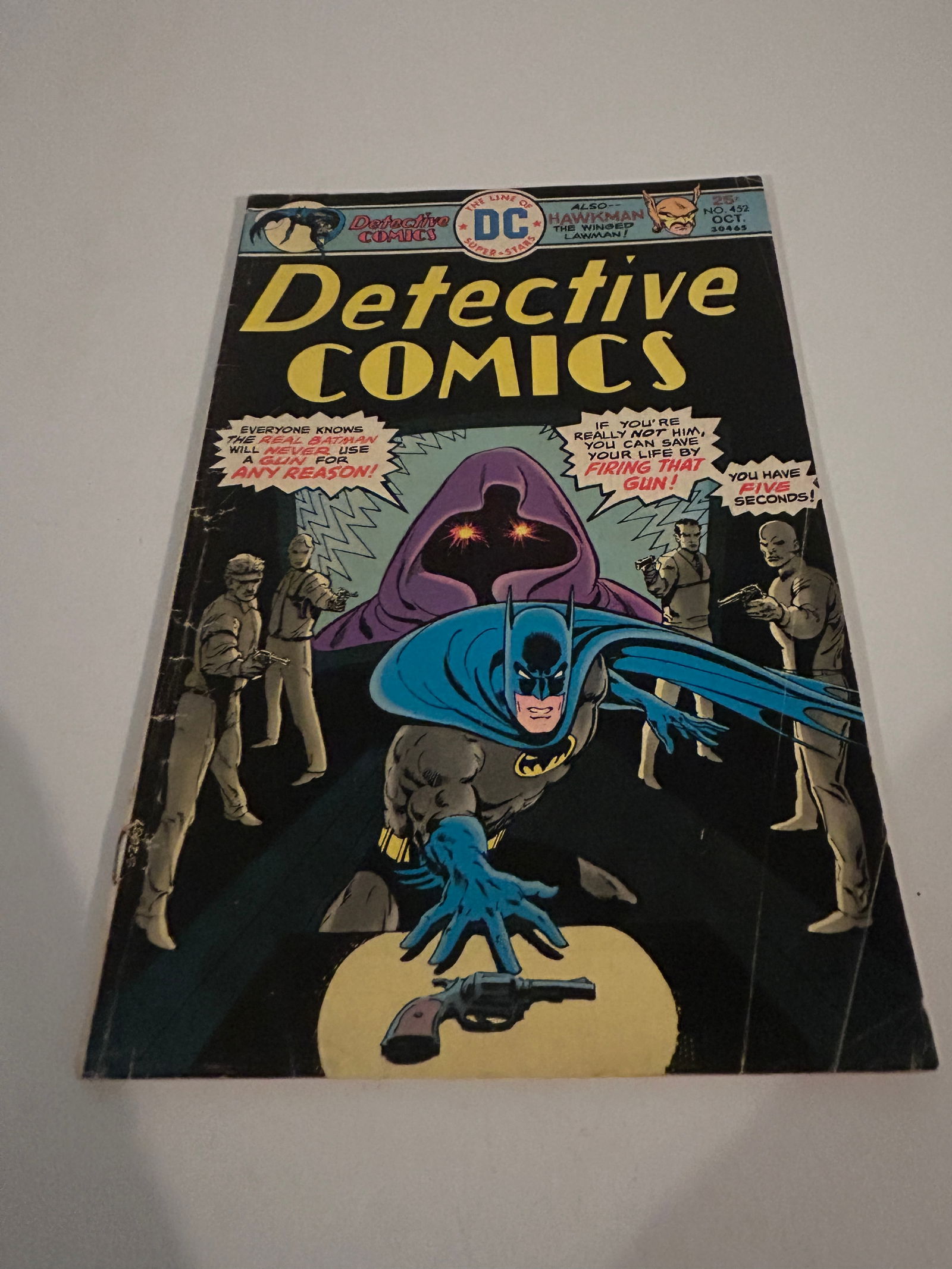 Vintage Comic Book Detective Comics # 452 (1 of 2)