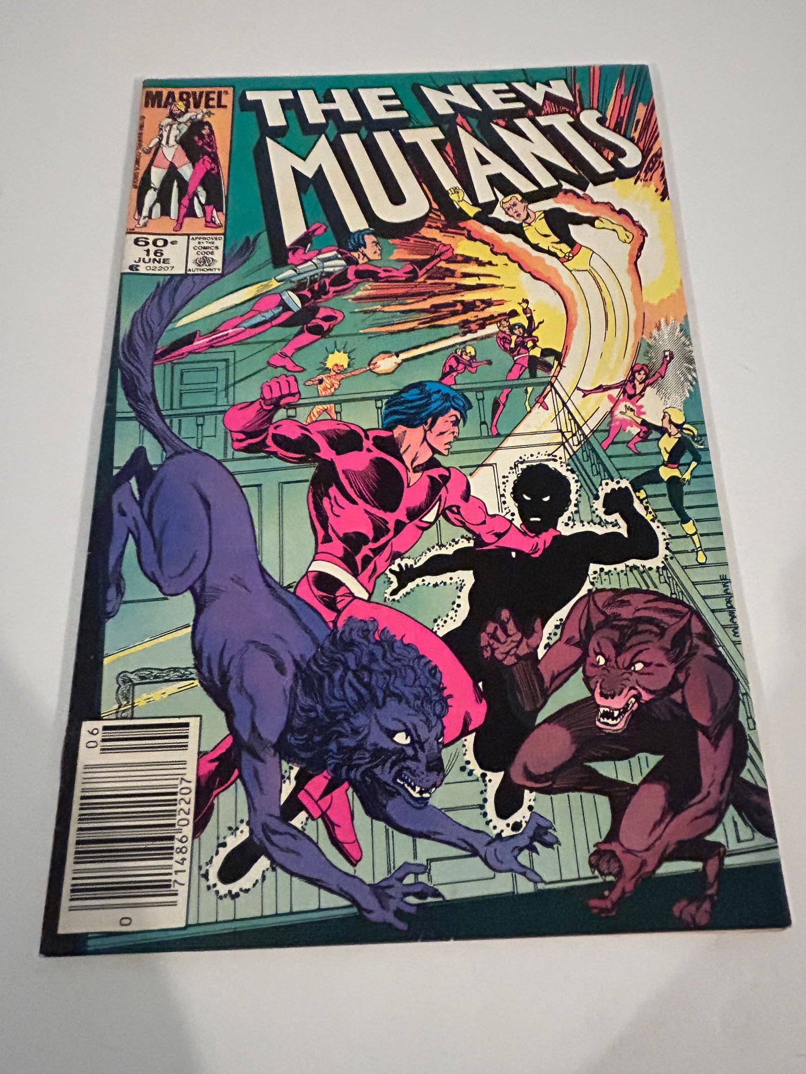 Vintage Comic Book the New Mutants # 16: Vintage Comic Book the New Mutants # 16 Please view all photos as they are part of the description and condition of this Item, Feel free to contact me with questions or picture requests! Used Item AS