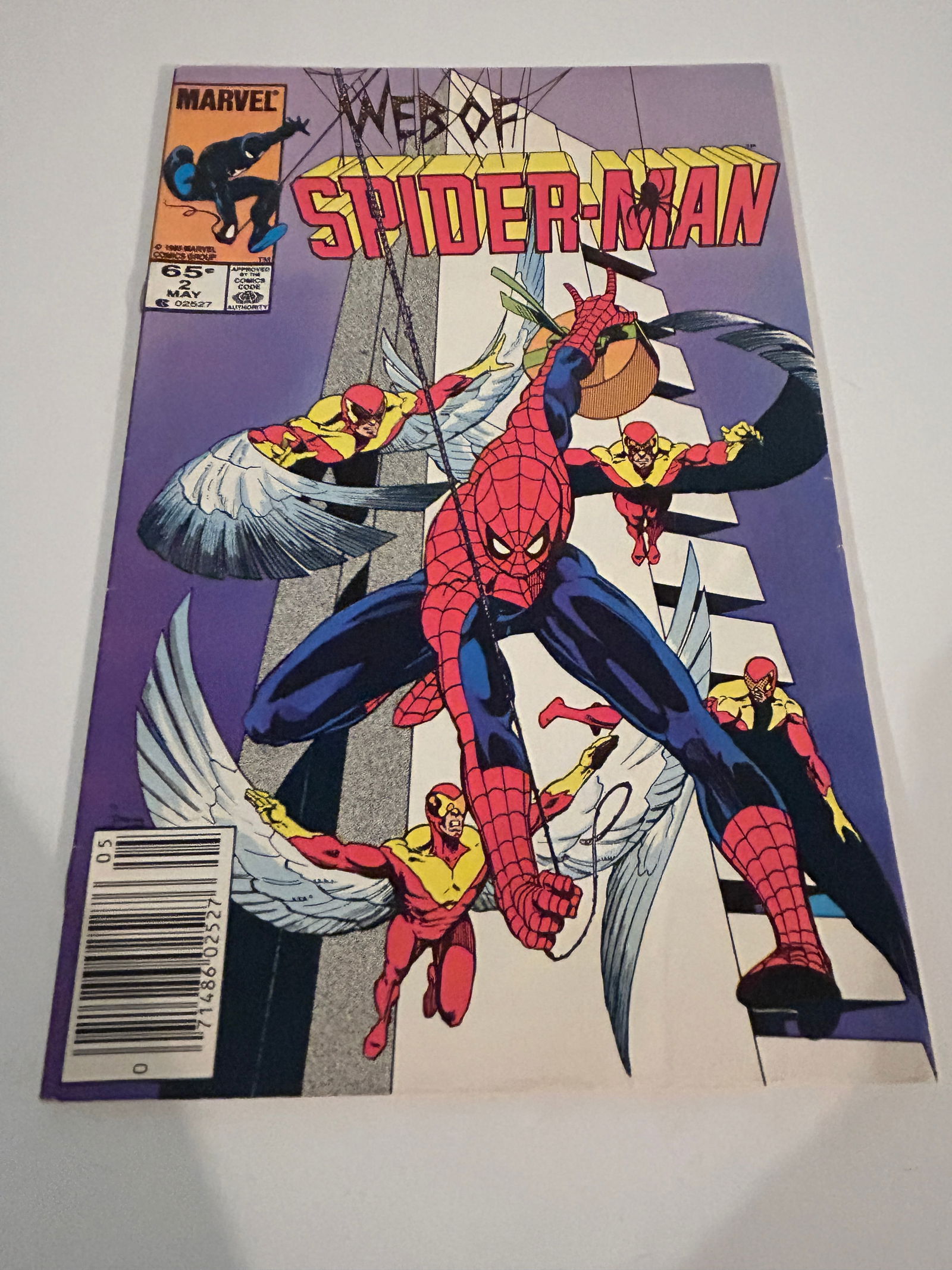 Vintage Comic Book Web of Spider-Man # 2 (1 of 2)