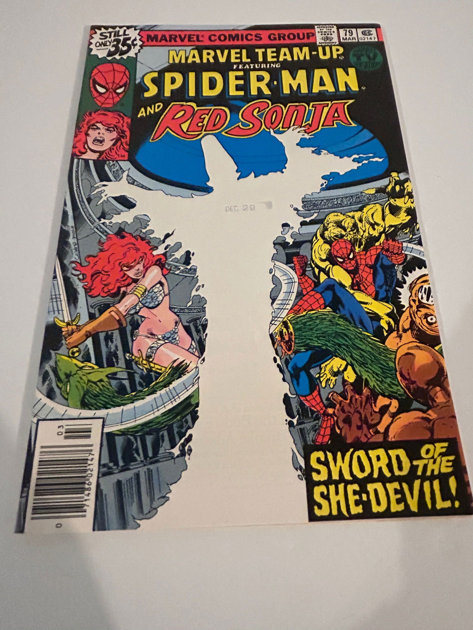 Vintage Comic Book Marvel Team - Up # 79: Vintage Comic Book Marvel Team - Up # 79 Please view all photos as they are part of the description and condition of this Item, Feel free to contact me with questions or picture requests! Used Item AS