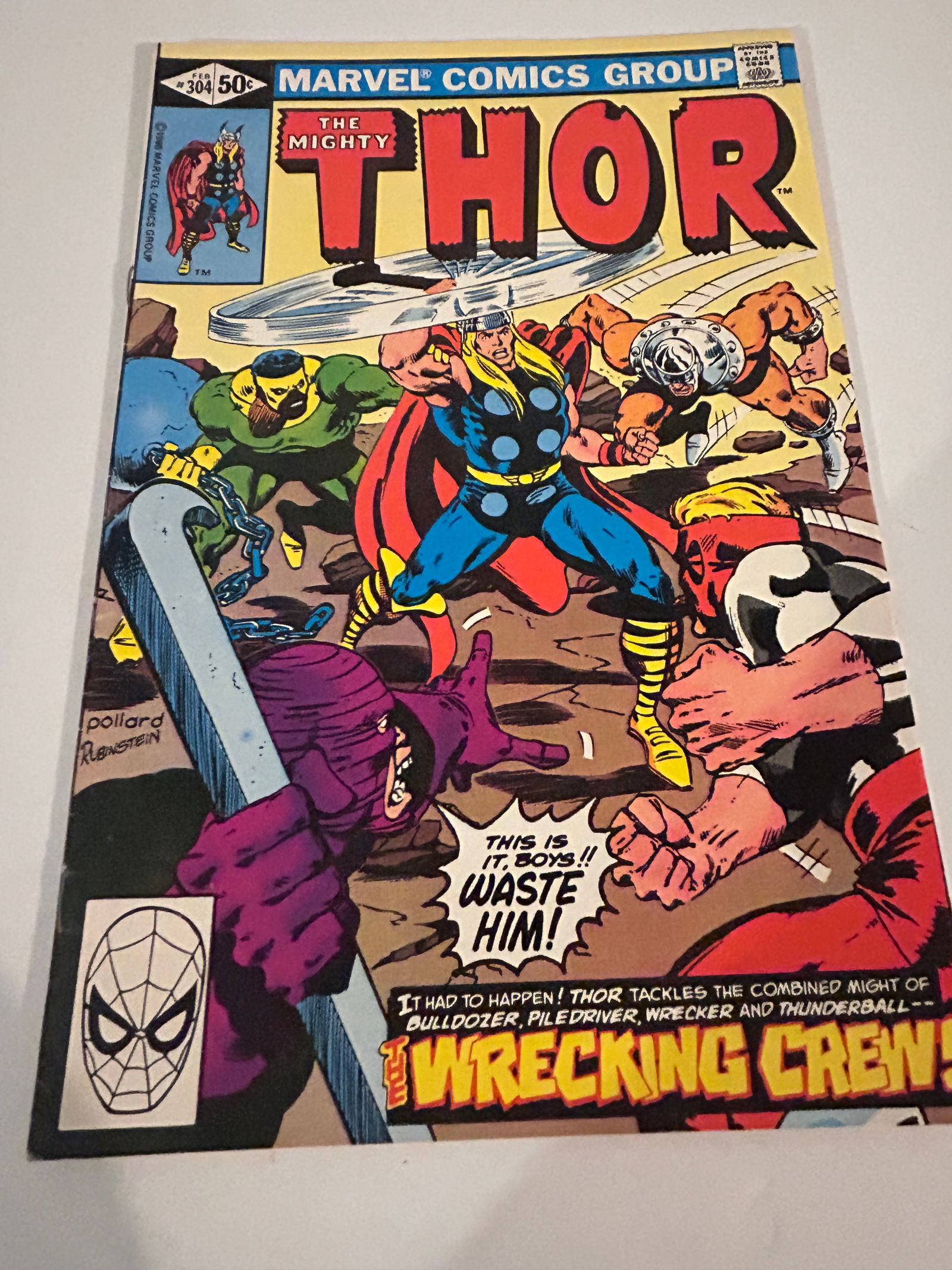 Vintage Comic Book The Mighty Thor # 304: Vintage Comic Book The Mighty Thor # 304 Please view all photos as they are part of the description and condition of this Item, Feel free to contact me with questions or picture requests! Used Item AS