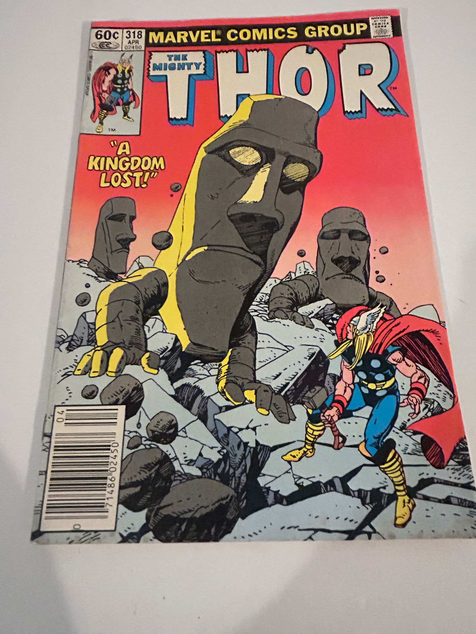 Vintage Comic Book The Mighty Thor # 318: Vintage Comic Book The Mighty Thor # 318 Please view all photos as they are part of the description and condition of this Item, Feel free to contact me with questions or picture requests! Used Item AS