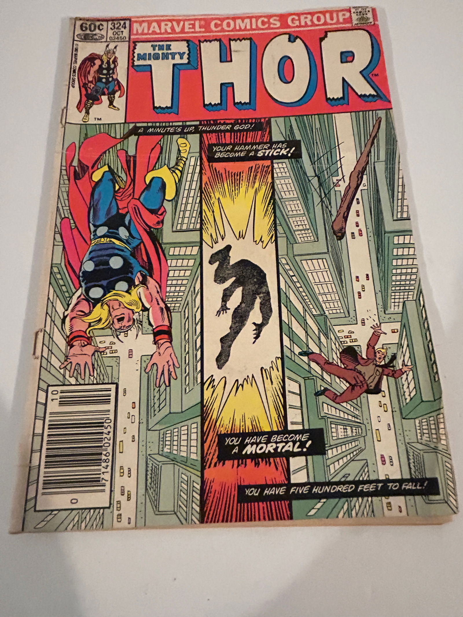 Vintage Comic Book The Mighty Thor # 324: Vintage Comic Book The Mighty Thor # 324 Please view all photos as they are part of the description and condition of this Item, Feel free to contact me with questions or picture requests! Used Item AS