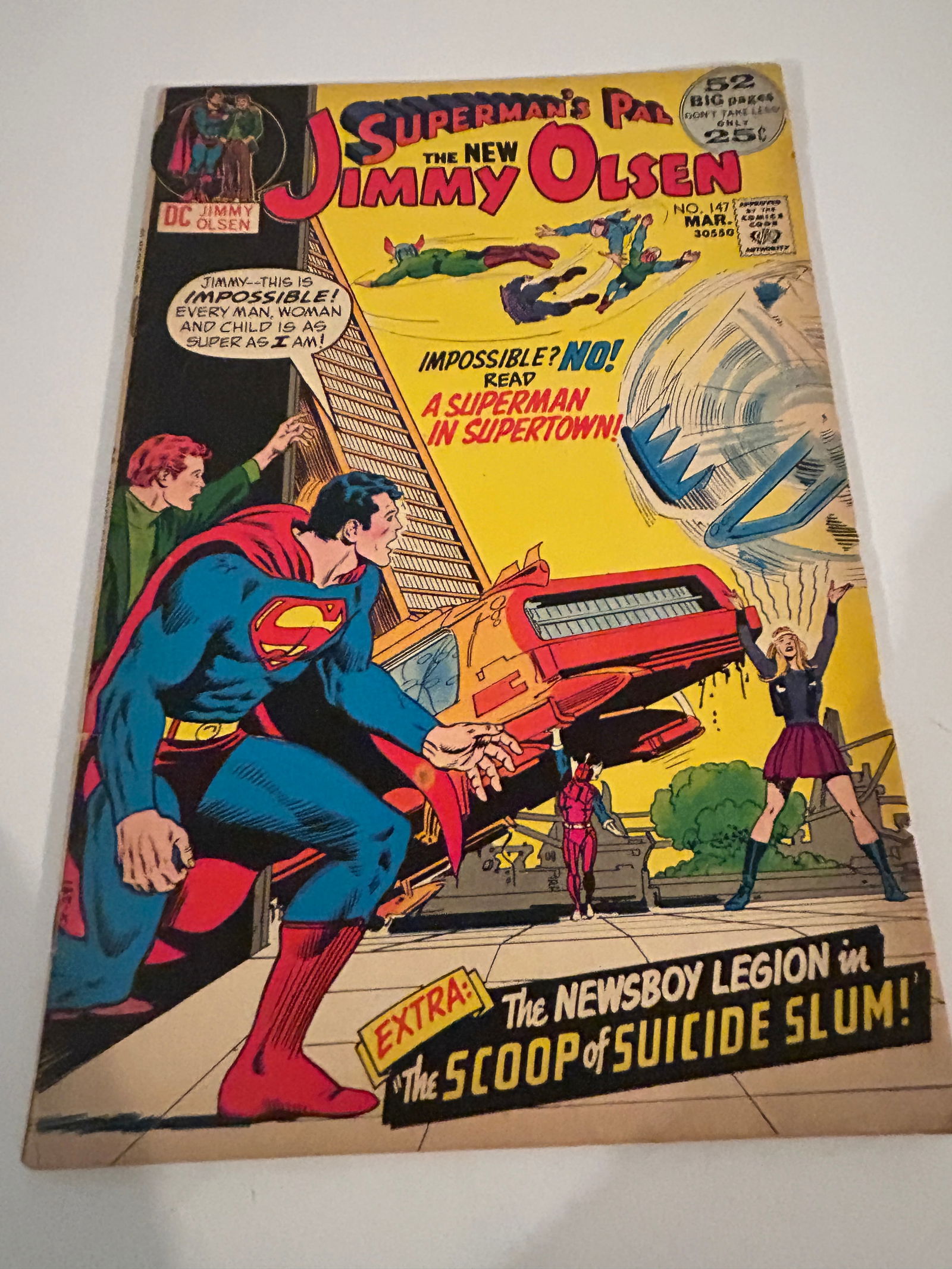 Vintage Comic Book Supermans Pals # 147: Vintage Comic Book Supermans Pals # 147 Please view all photos as they are part of the description and condition of this Item, Feel free to contact me with questions or picture requests! Used Item AS