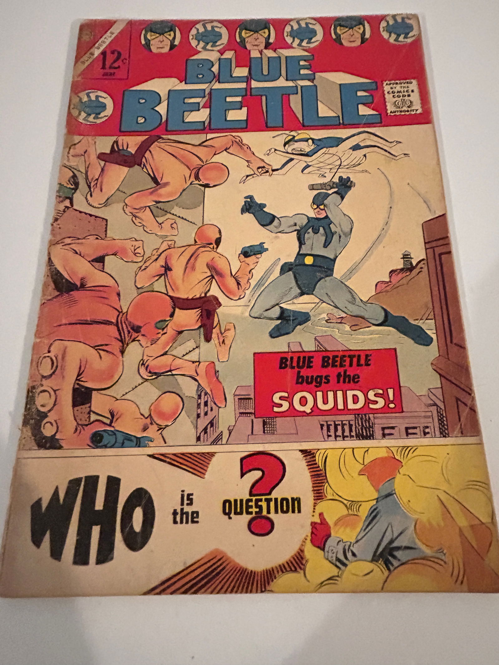 Vintage Comic Book Blue Beetle # 1 (1 of 2)
