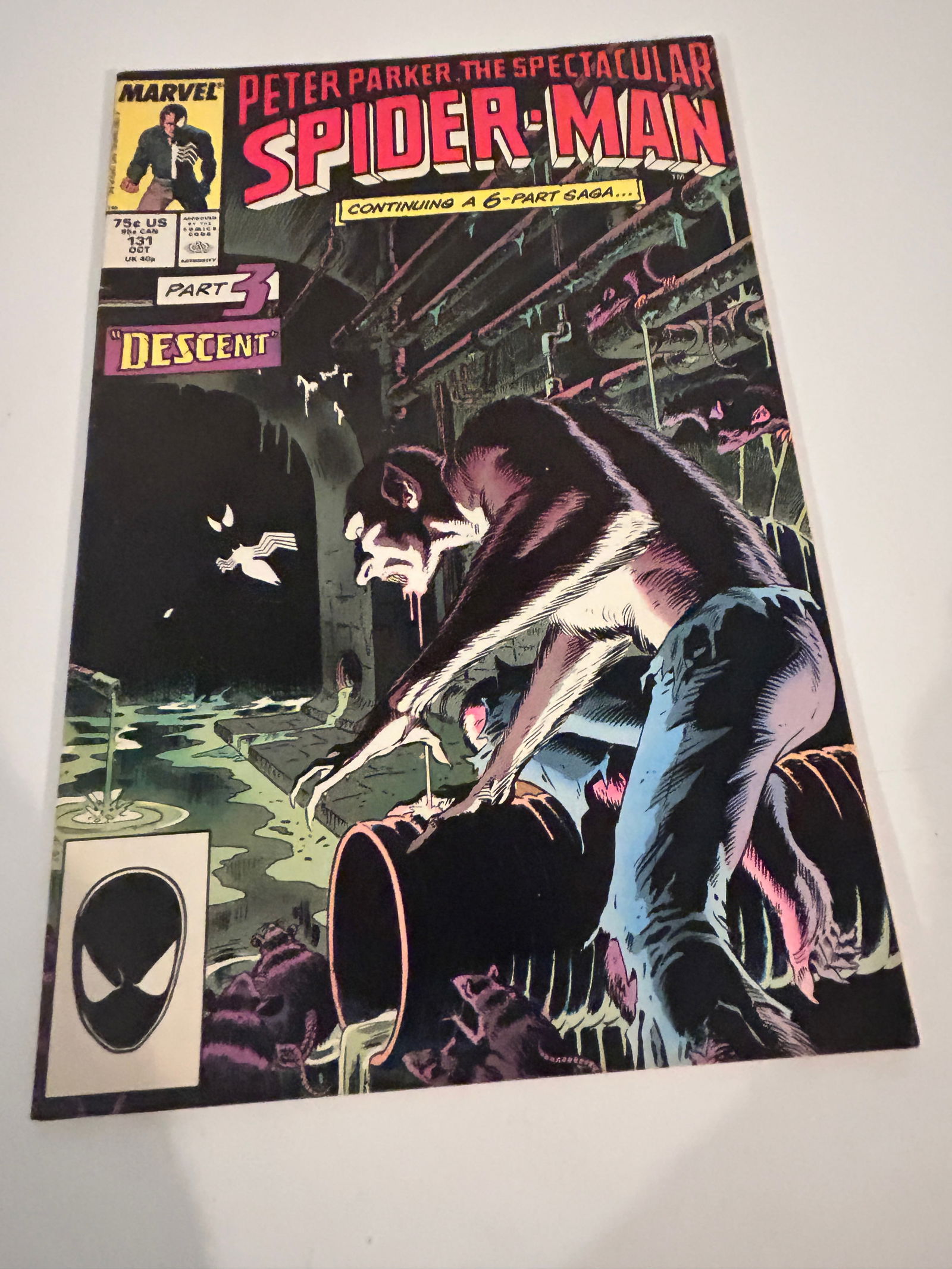 Vintage Comic Book the Spectacular Spider-Man # 131: Vintage Comic Book the Spectacular Spider-Man # 131 Please view all photos as they are part of the description and condition of this Item, Feel free to contact me with questions or picture requests! U