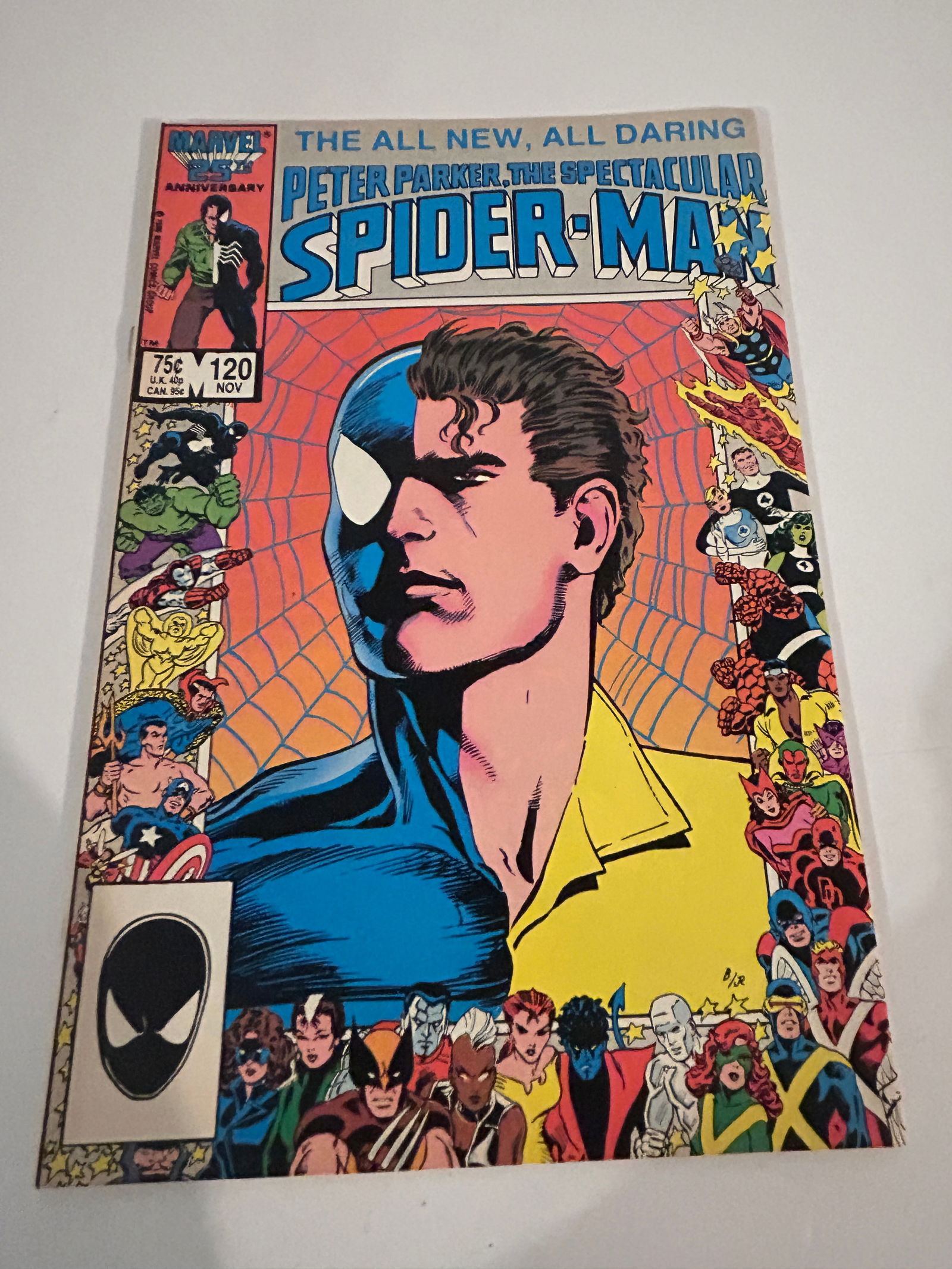 Vintage Comic Book the Spectacular Spider-Man # 120: Vintage Comic Book the Spectacular Spider-Man # 120 Please view all photos as they are part of the description and condition of this Item, Feel free to contact me with questions or picture requests! U
