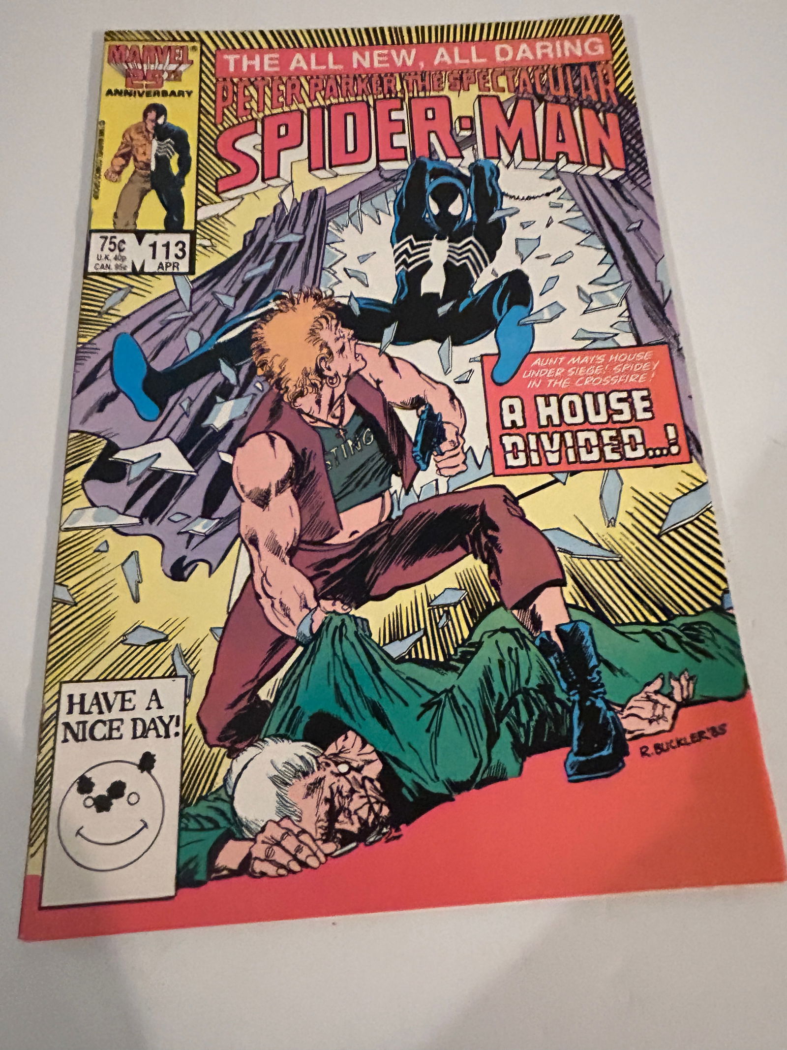 Vintage Comic Book the Spectacular Spider-Man # 113 (1 of 2)