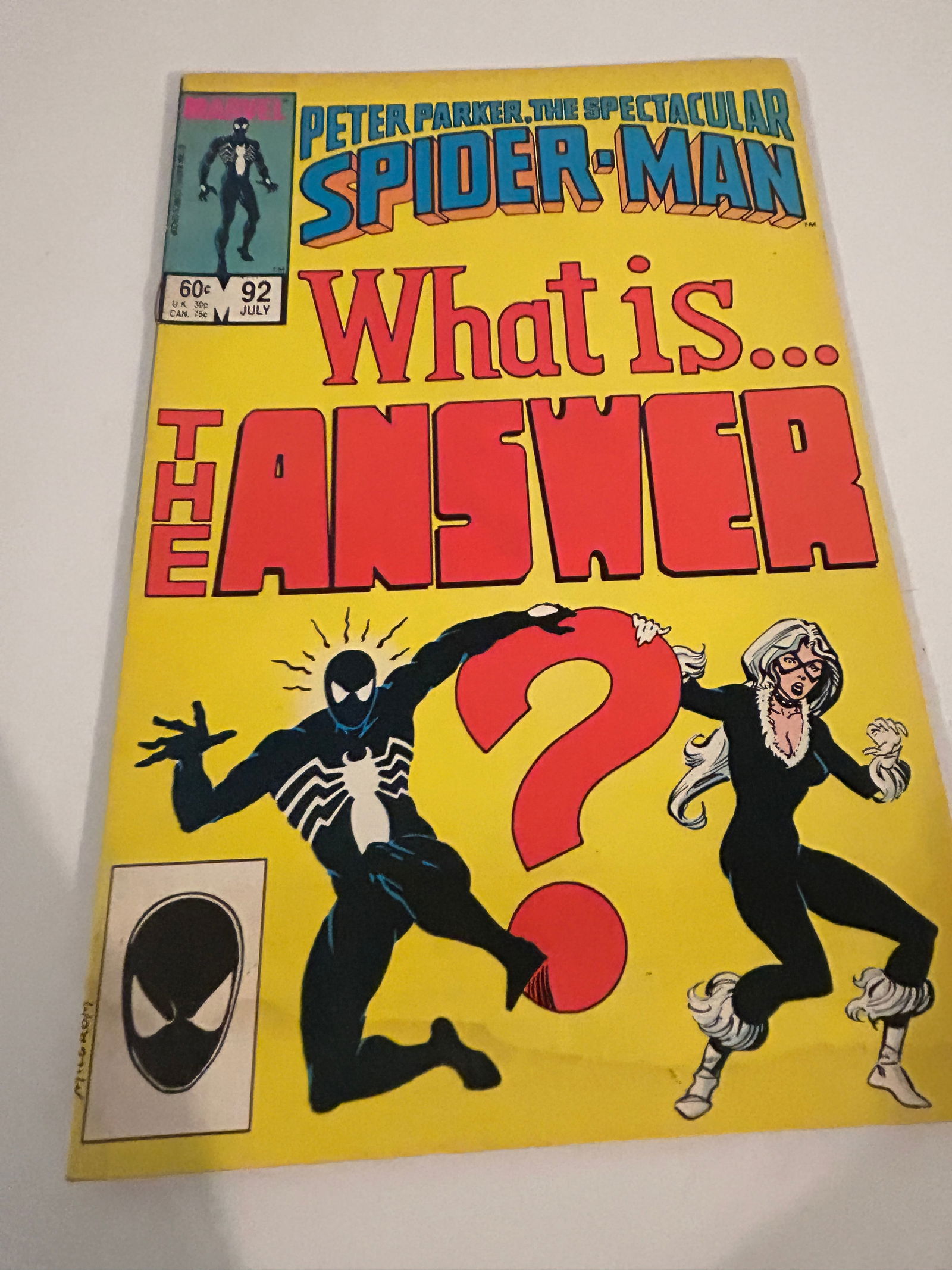 Vintage Comic Book the Spectacular Spider-Man # 92: Vintage Comic Book the Spectacular Spider-Man # 92 Please view all photos as they are part of the description and condition of this Item, Feel free to contact me with questions or picture requests! Us