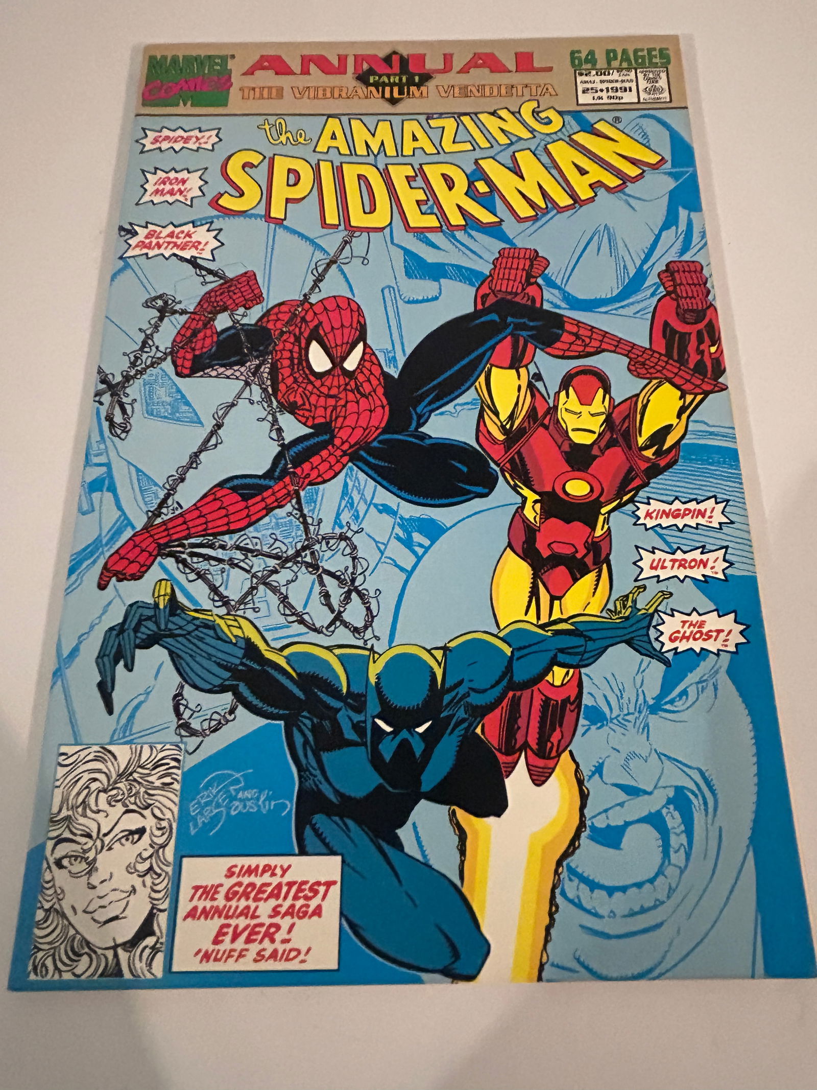 Vintage Comic Book the Amazing SpiderMan Annual # 25: Vintage Comic Book the Amazing SpiderMan Annual # 25 Please view all photos as they are part of the description and condition of this Item, Feel free to contact me with questions or picture requests!