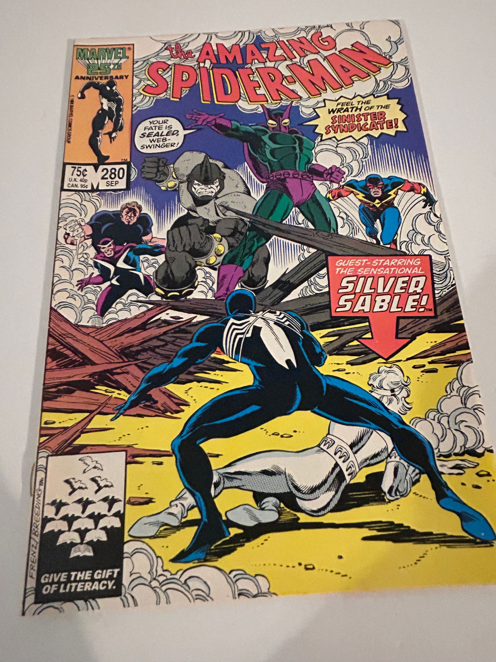 Vintage Comic Book the Amazing SpiderMan # 280 (1 of 2)