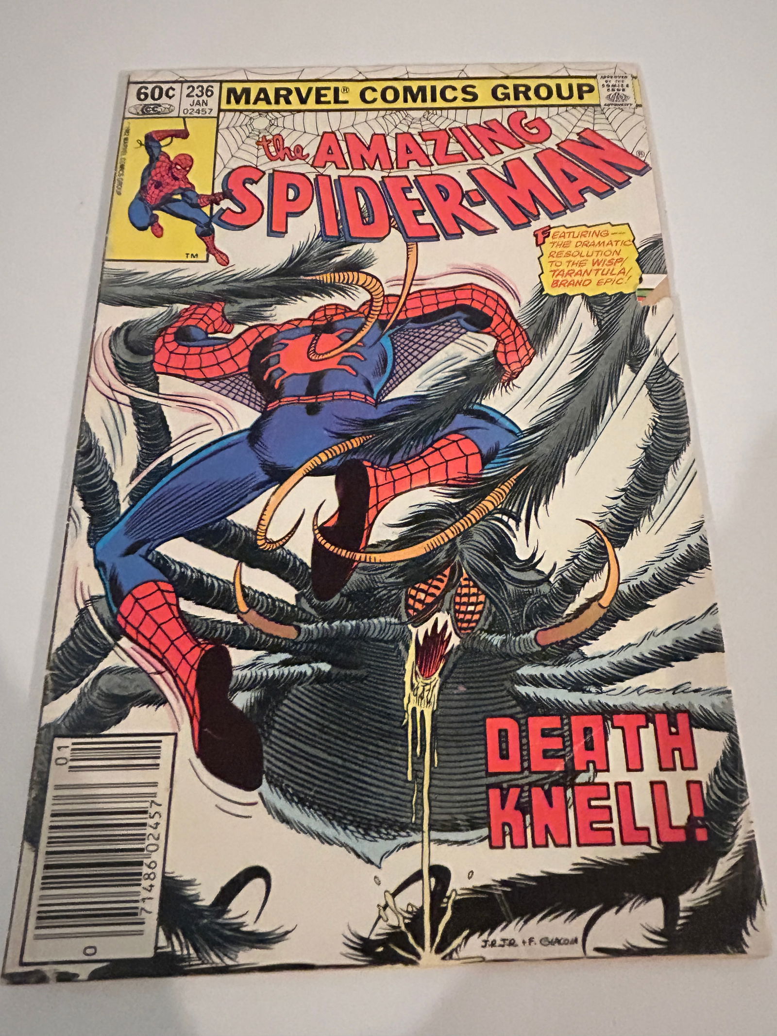 Vintage Comic Book the Amazing SpiderMan # 236: Vintage Comic Book the Amazing SpiderMan # 236 Please view all photos as they are part of the description and condition of this Item, Feel free to contact me with questions or picture requests! Used I