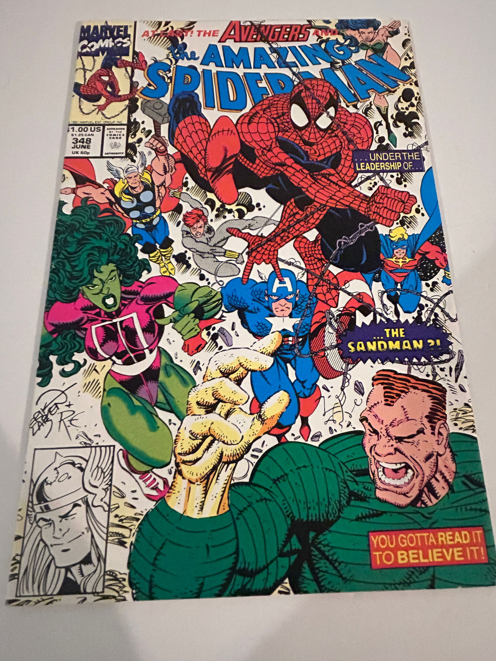 Vintage Comic Book the Amazing SpiderMan # 348: Vintage Comic Book the Amazing SpiderMan # 348 Please view all photos as they are part of the description and condition of this Item, Feel free to contact me with questions or picture requests! Used I