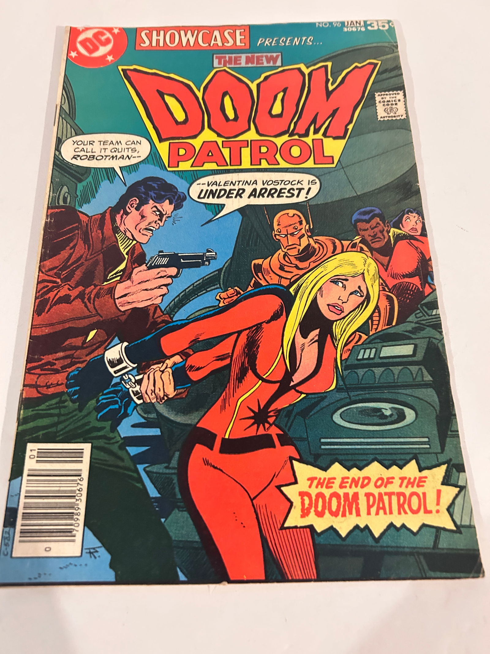 Vintage Comic Book Showcase Presents Doom Patrol # 96 (1 of 2)
