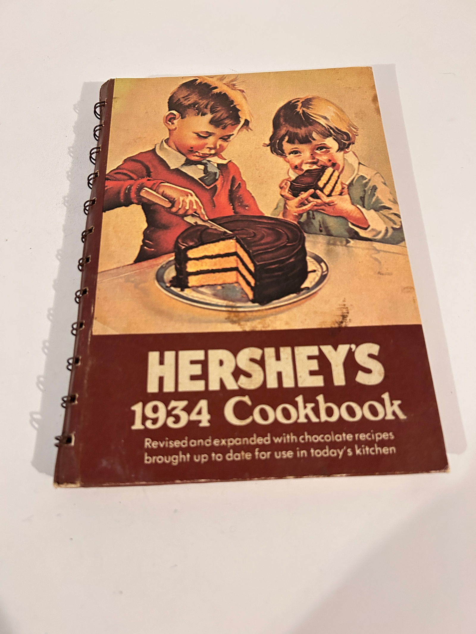 Hershey's 1934 Cookbook Spiral Bound - Chocolate Recipies Galore (1 of 5)