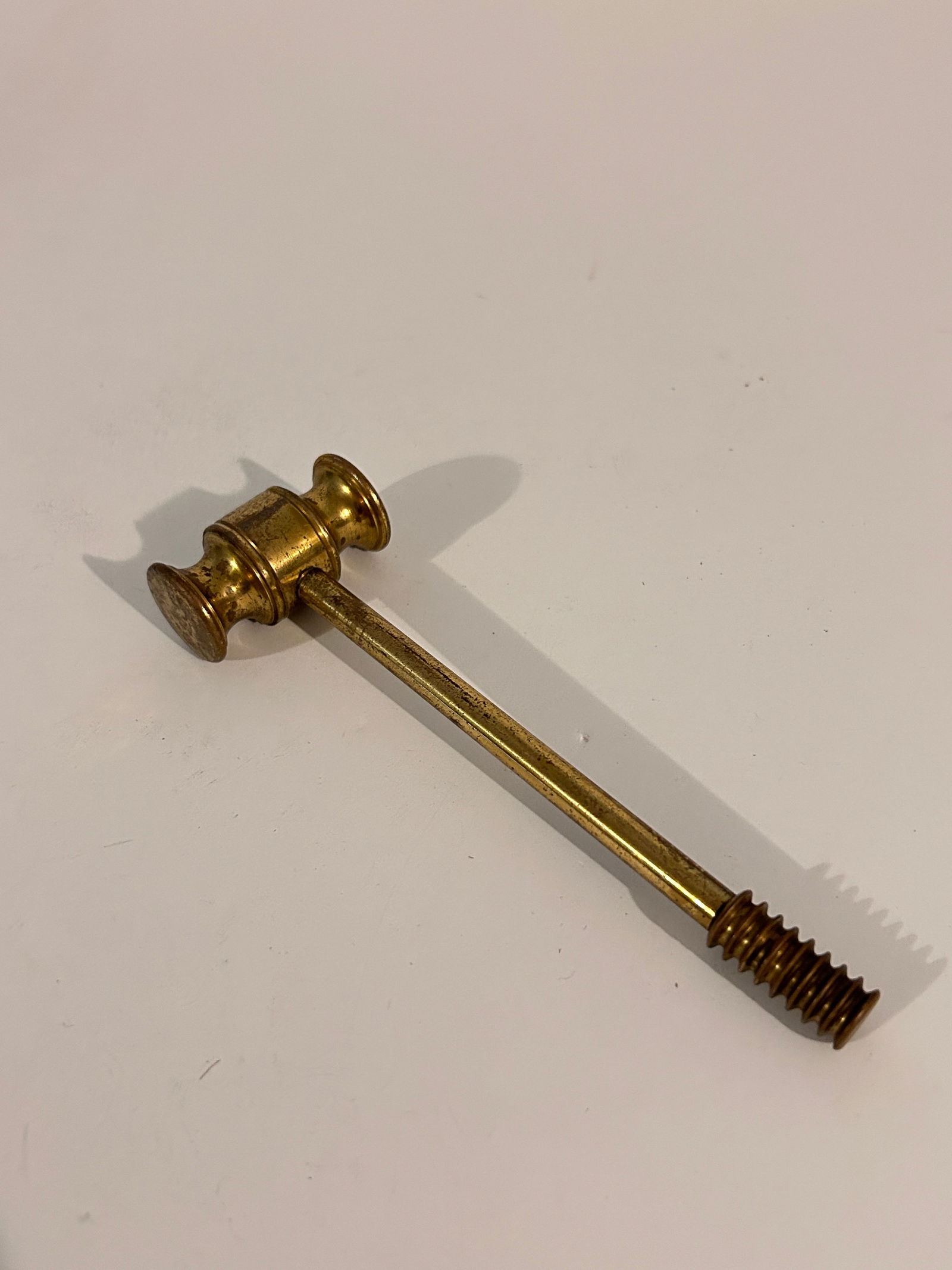 Vintage 6??  Brass Hammer Paperweight (1 of 3)