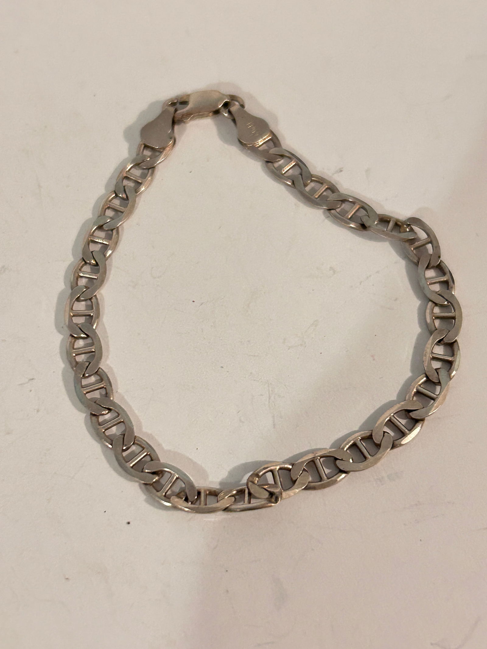 Italian Sterling Silver Bracelet (1 of 4)