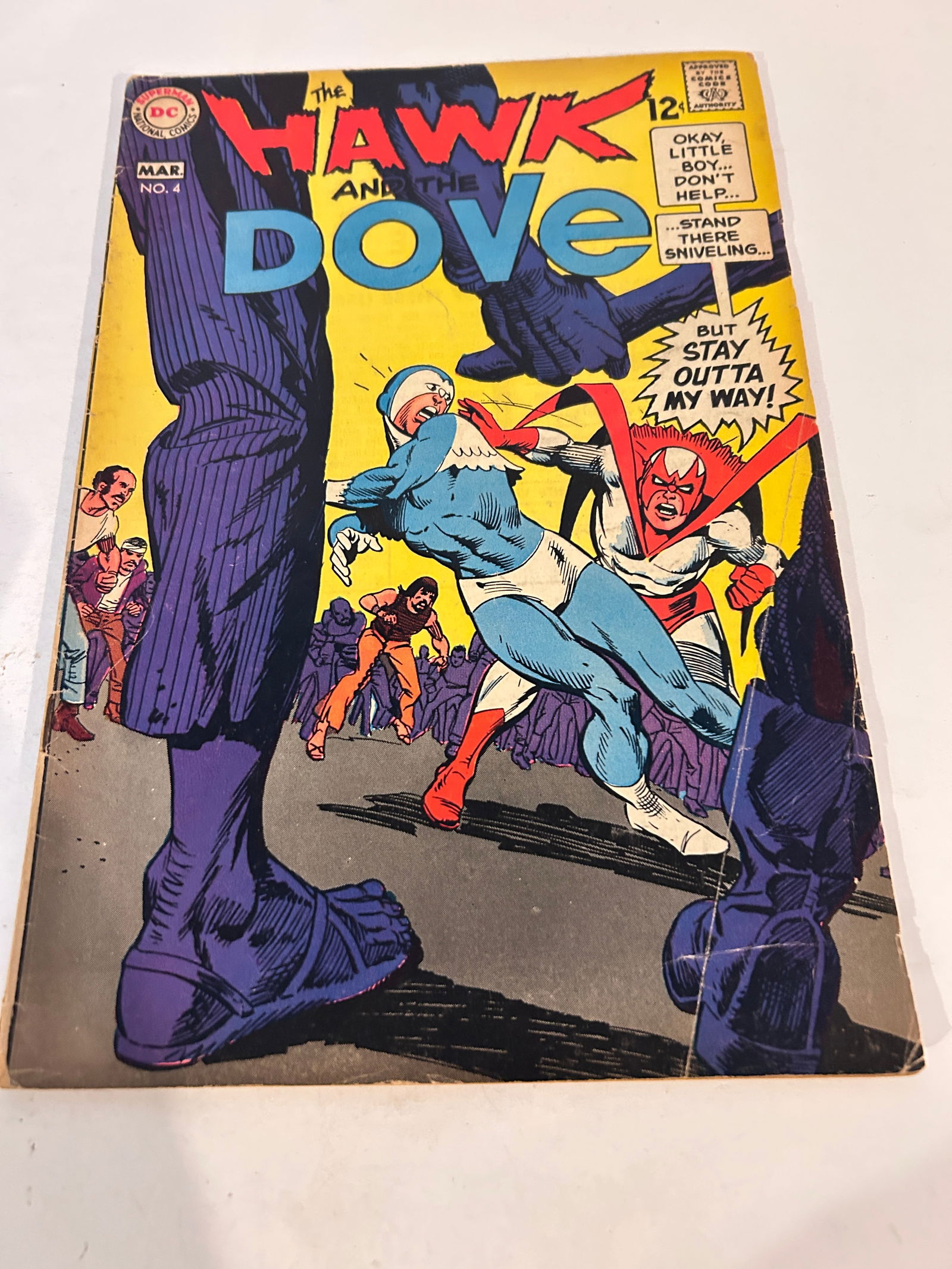 Vintage Comic Book Hawk & Dove # 4 (1 of 2)