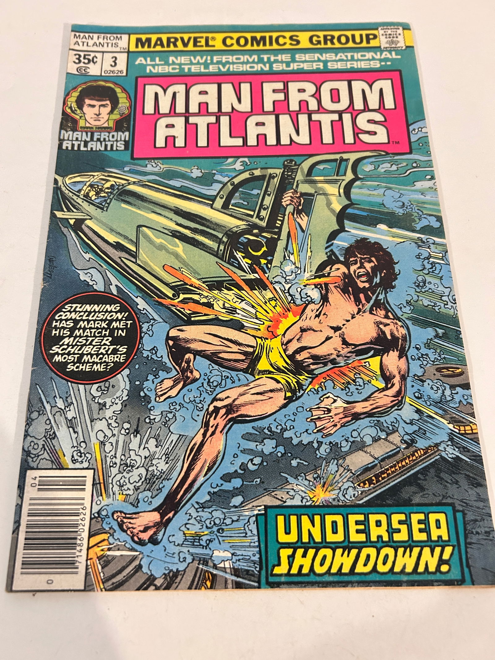 Vintage Comic Book Man From Atlantis # 3 (1 of 2)