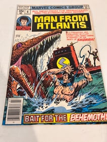 Vintage Comic Book Man From Alantis # 6