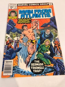 Vintage Comic Book Man From Atlantis # 2