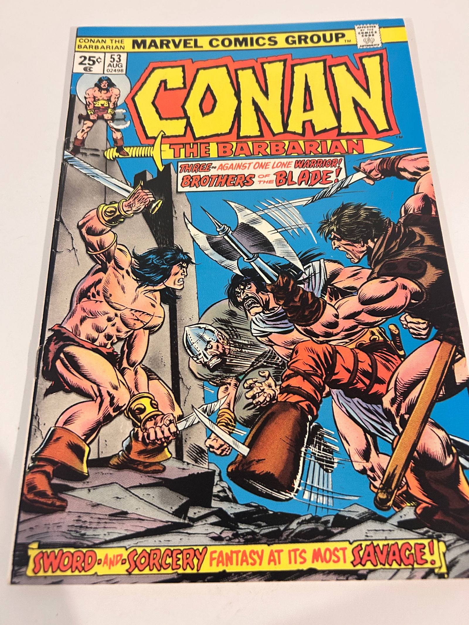 Vintage Comic Book Conan # 53: Vintage Comic Book Conan # 53 Please view all photos as they are part of the description and condition of this Item, Feel free to contact me with questions or picture requests! Used Item AS IS