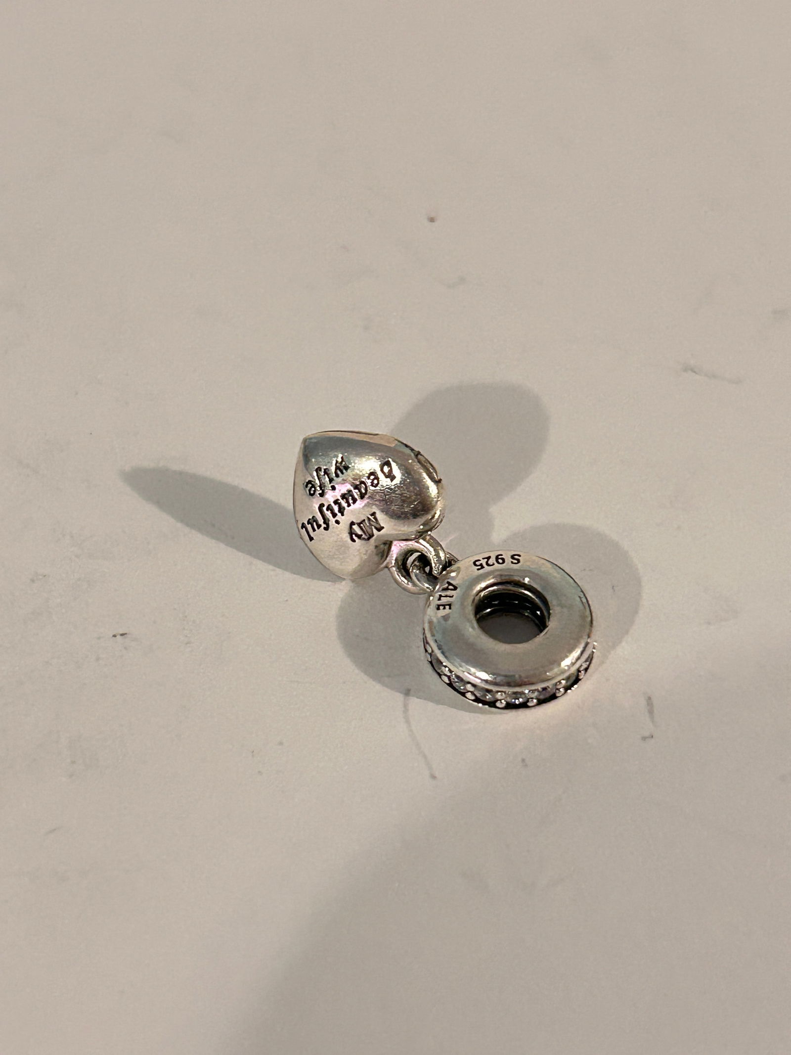 Genuine Pandora My Beautiful Wife Forever and Always Locket Charm: Genuine Pandora My Beautiful Wife Forever and Always Locket Charm Please view all photos as they are part of the description and condition of this Item, Feel free to contact me with questions or pictu