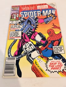 Vintage Comic Book Web of Spider-man # 17