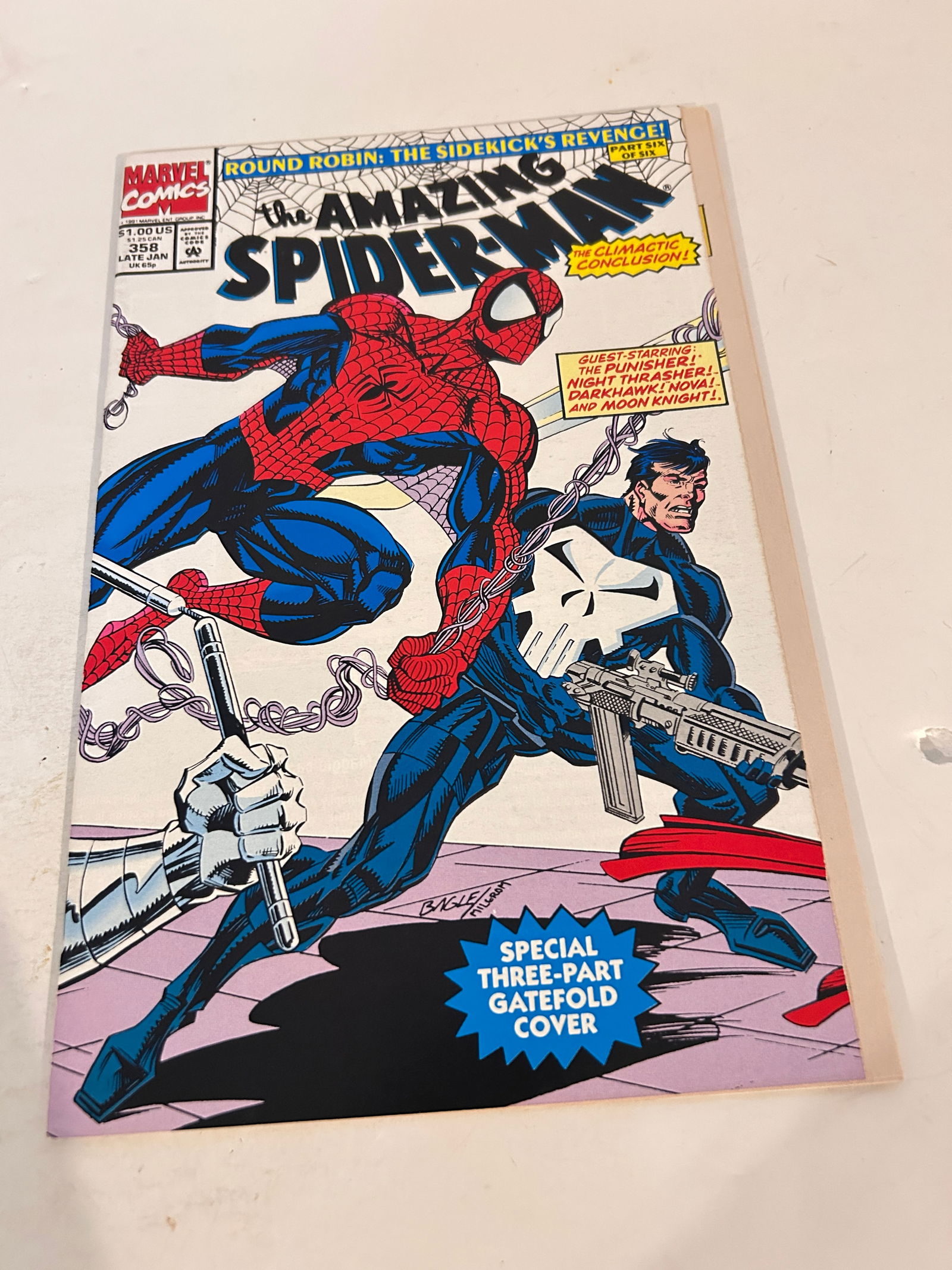 Vintage Comic Book The Amazing Spider-man # 357 (1 of 2)