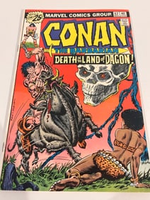Vintage Comic Book Conan the Barbarian # 62