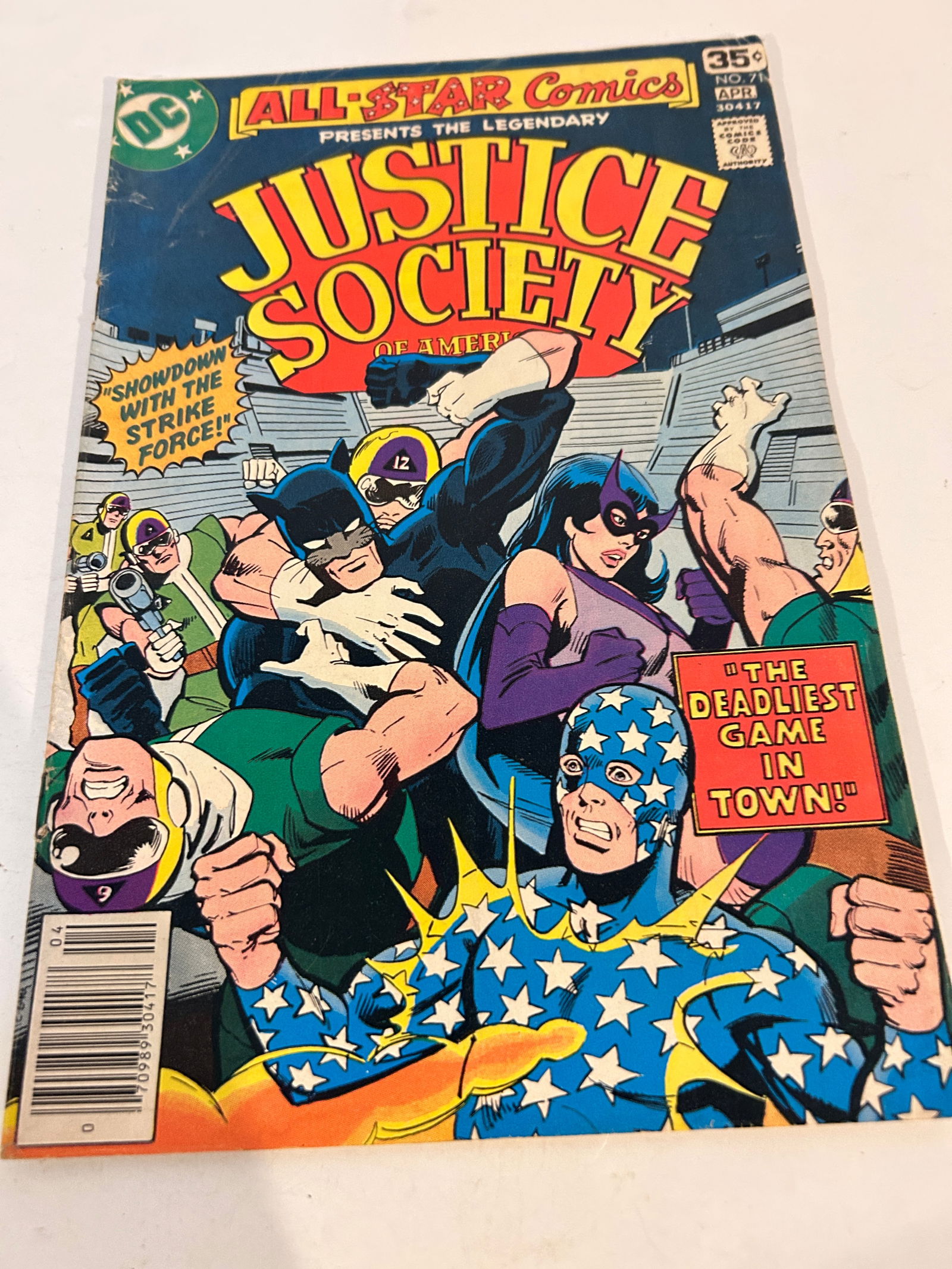 Vintage Comic Book Justice Society # 71: Vintage Comic Book Justice Society # 71 Please view all photos as they are part of the description and condition of this Item, Feel free to contact me with questions or picture requests! Used Item AS
