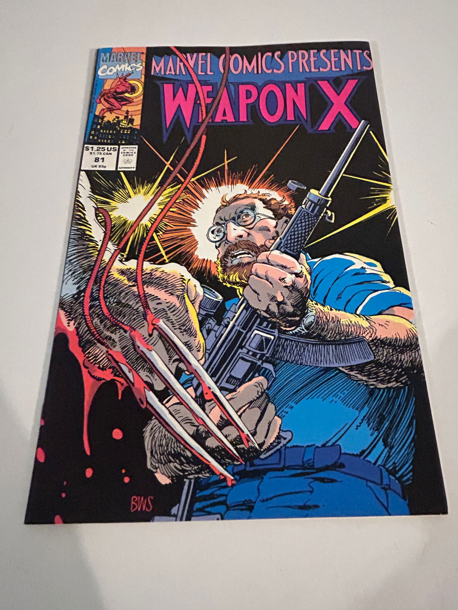 Vintage Comic Book Weapon X # 81: Vintage Comic Book Weapon X # 81 Please view all photos as they are part of the description and condition of this Item, Feel free to contact me with questions or picture requests! Used Item AS IS