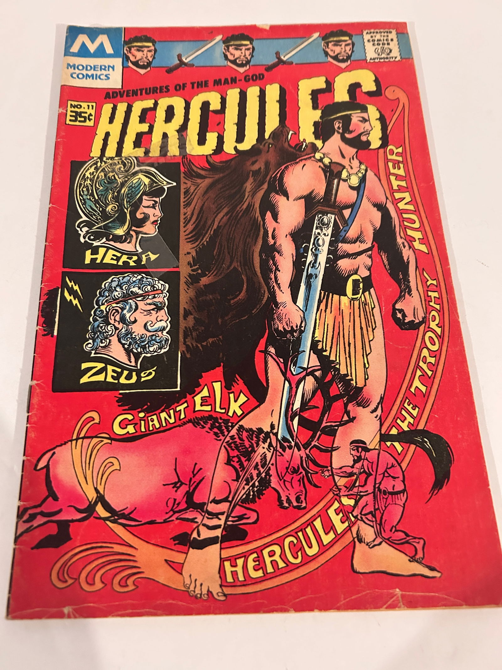 Vintage Comic Book Hercules # 11 (1 of 2)
