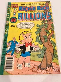 Vintage Comic Book Richie Rich Billions # 38