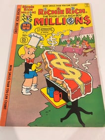 Vintage Comic Book Richie Rich Millions # 87