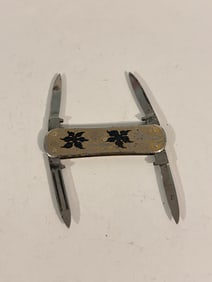 Vtg A Kastor & Bros Germany 4 Blade Folding Pocket